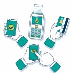 hand-drawn-contactless-payment-concept_23-2147690597