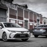 corolla frente e tras