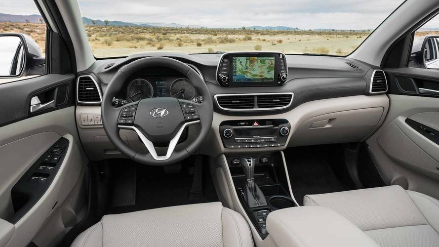 Interior Tucson Hyundai 2019