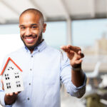 black businessman happy expression