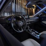 Consórcio Honda Civic 2025 interior noturno