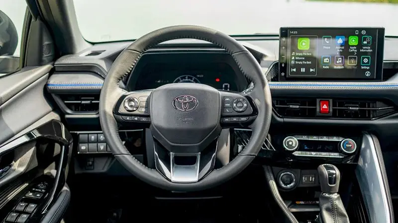Consórcio do Yaris Cross interno