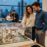 Participantes de consórcio imobiliário planejando contemplação rápida