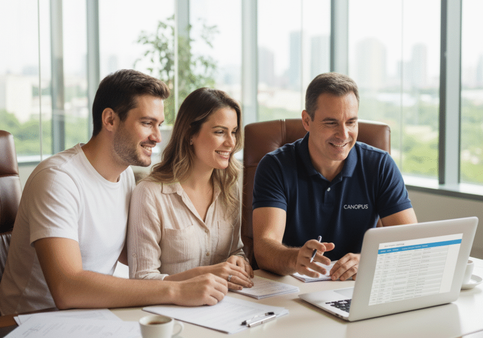 Atendimento consultivo e personalizado do Consórcio Canopus