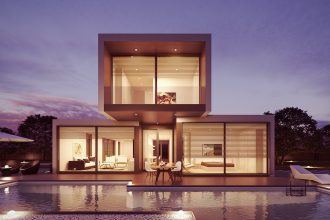Casa de alto padrão, exemplo de imóvel que pode ser adquirido com carta de consórcio imobiliário de alto valor
