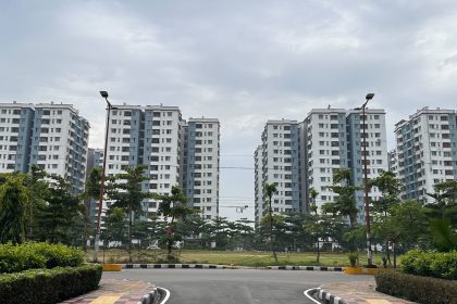 Prédio de apartamentos, referência de imóvel que pode ser adquirido com carta de crédito de consórcio imobiliário